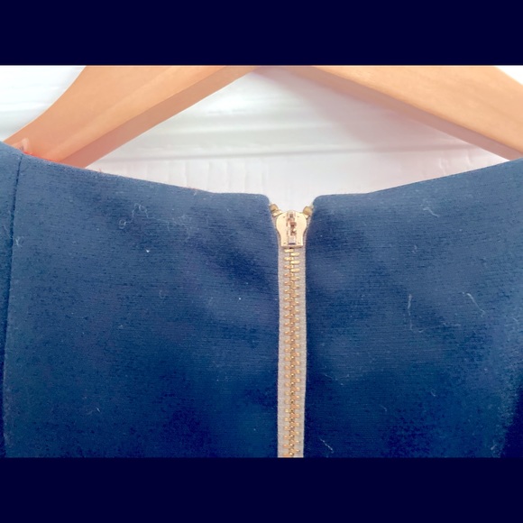 Tahari Tan Darted Waist Sheath Dress, 2 - Picture 6 of 6